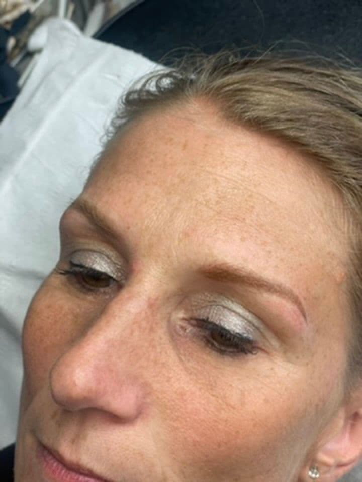 Permanent Brows work by Nata Beauty, permanent makeup studio in Redland, Bristol
