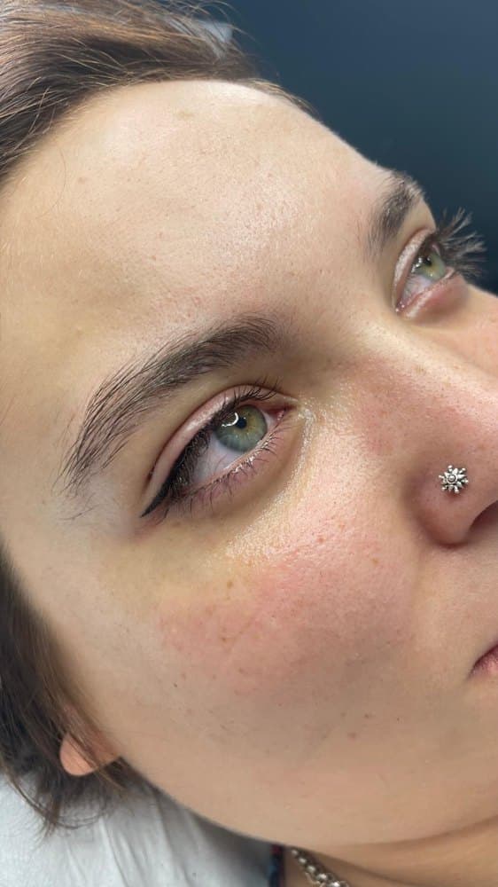 Eyeliner tattoo result on closed eye: Nata Beauty, Redland Bristol