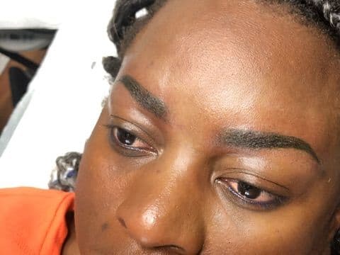 Permanent Brows work by Nata Beauty, permanent makeup studio in Redland, Bristol