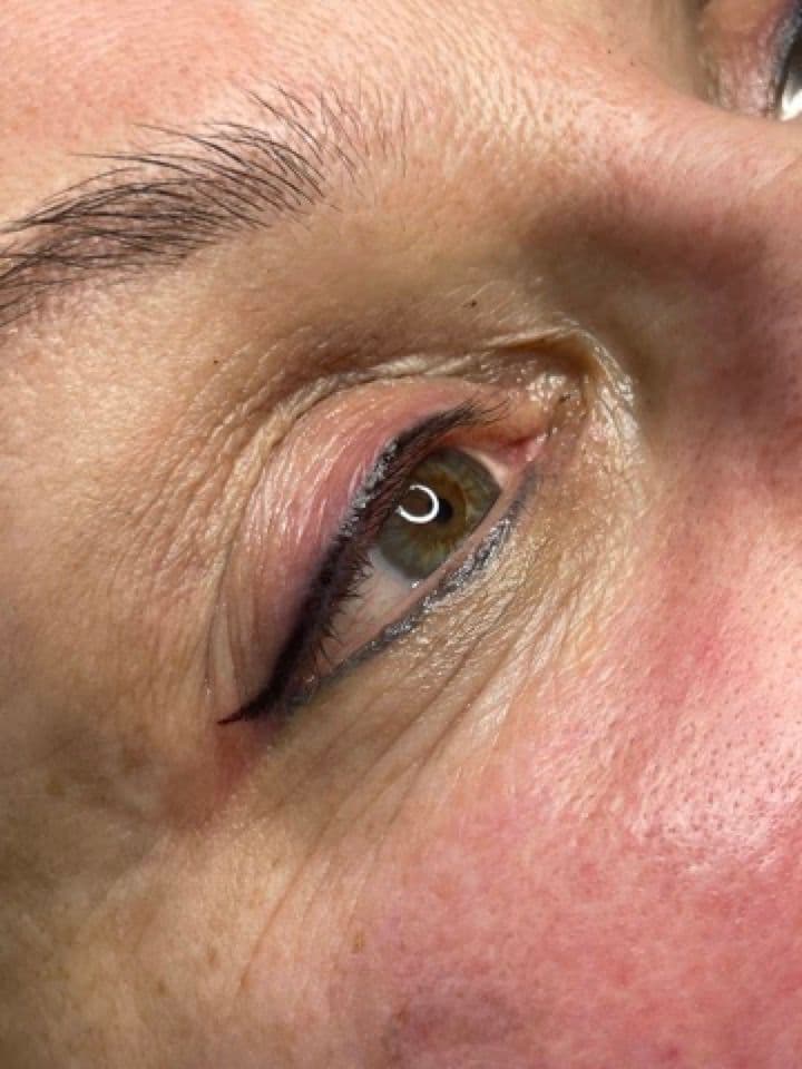 Eyeliner work by Nata Beauty, permanent makeup studio in Redland, Bristol