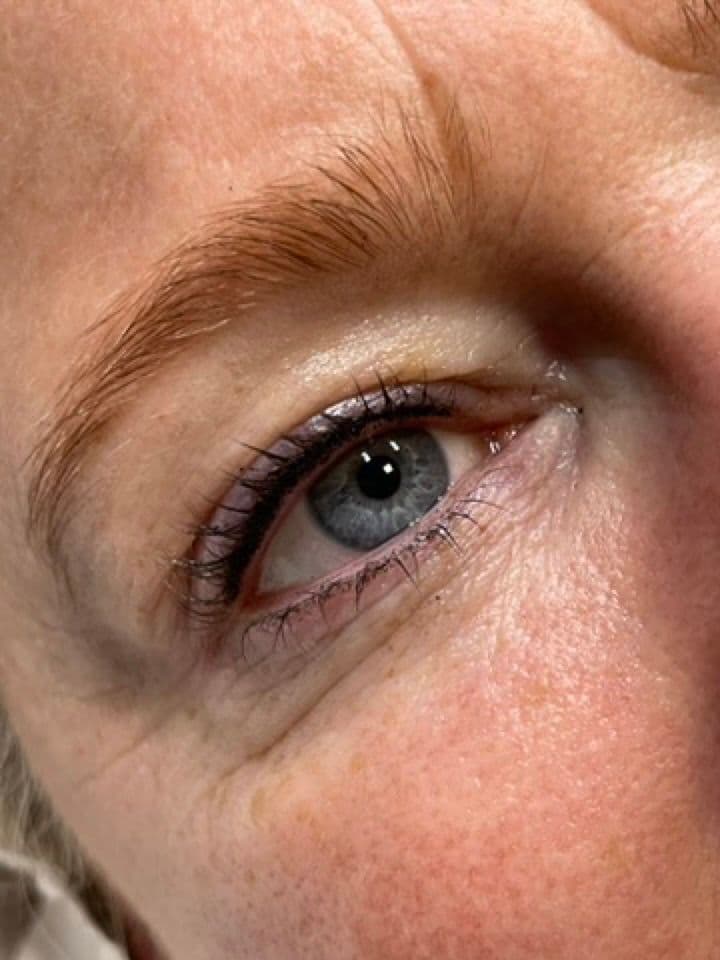 Eyeliner work by Nata Beauty, permanent makeup studio in Redland, Bristol