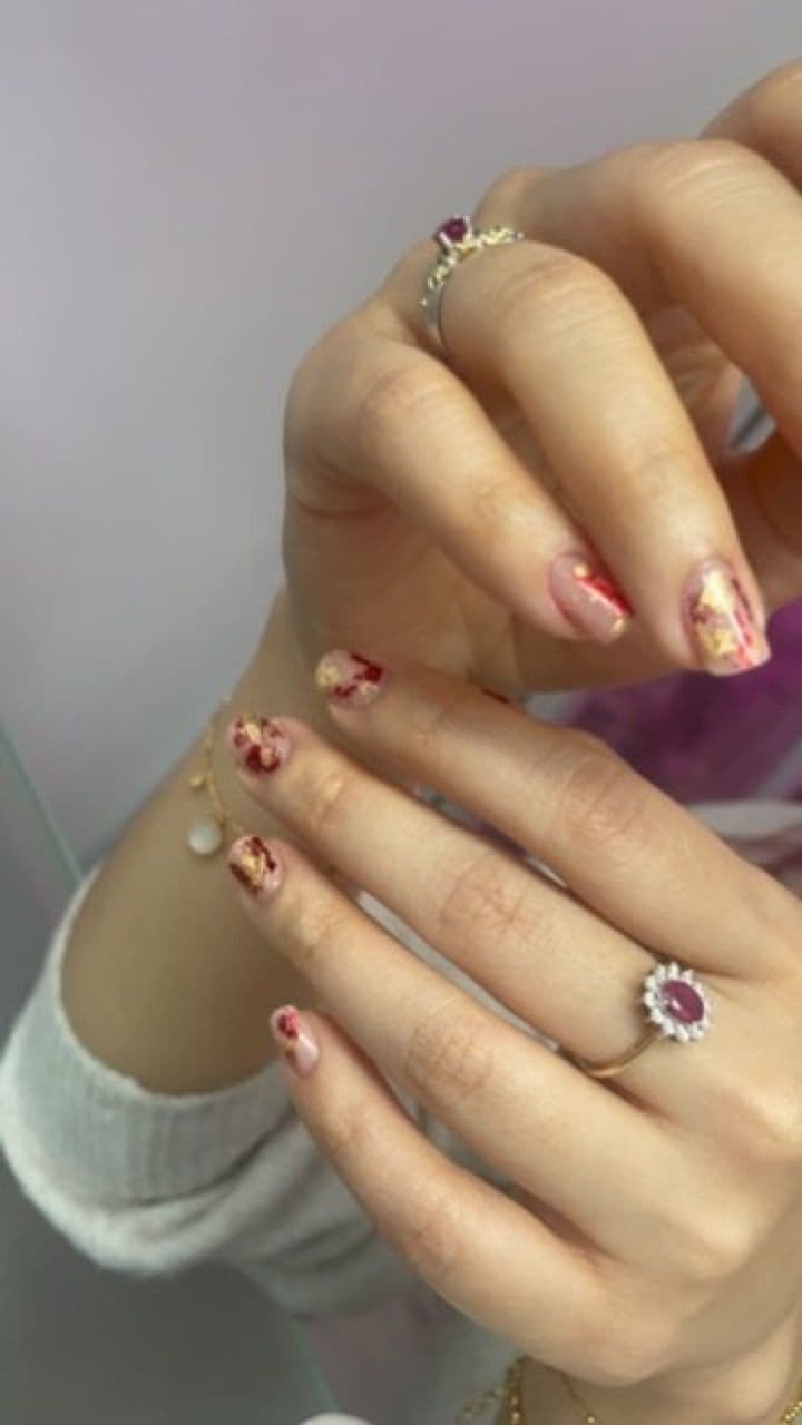 Nail Art work by Nata Beauty, permanent makeup studio in Redland, Bristol