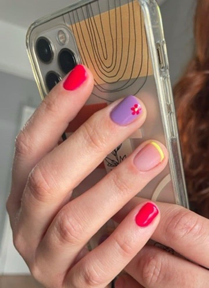 Nail Art work by Nata Beauty, permanent makeup studio in Redland, Bristol