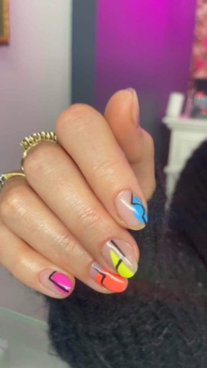 Nail Art work by Nata Beauty, permanent makeup studio in Redland, Bristol