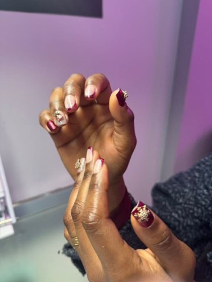 Nail Art work by Nata Beauty, permanent makeup studio in Redland, Bristol