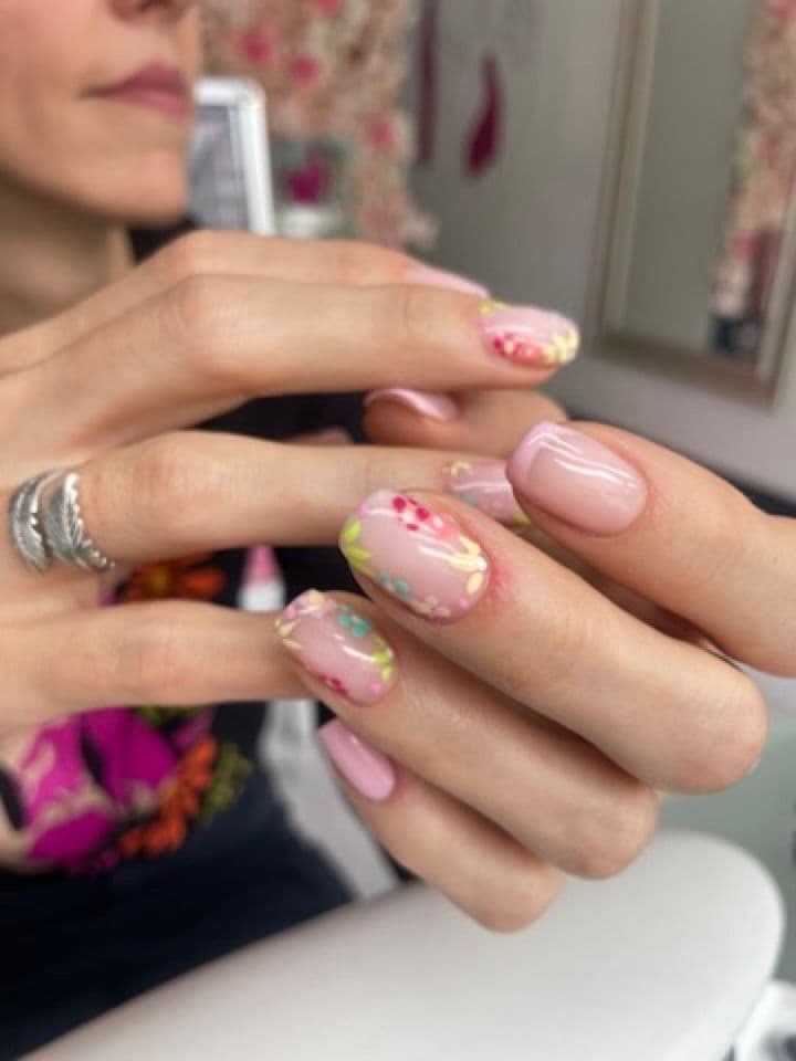 Nail Art work by Nata Beauty, permanent makeup studio in Redland, Bristol