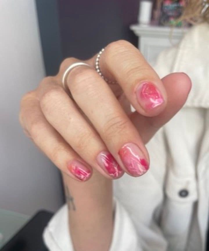 Nail Art work by Nata Beauty, permanent makeup studio in Redland, Bristol