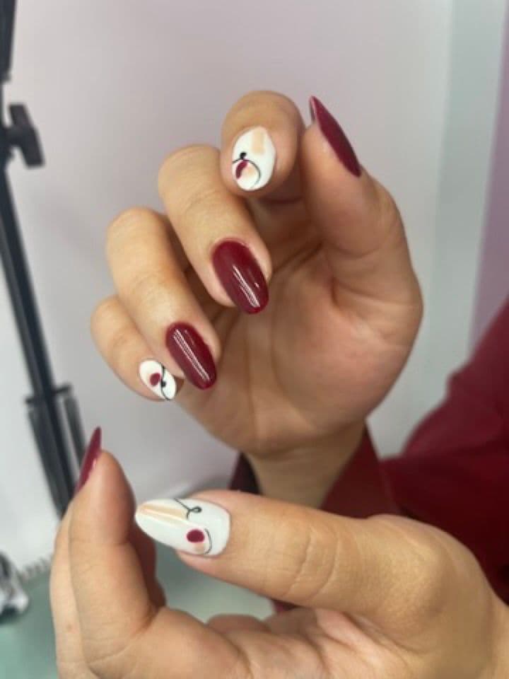 Nail Art work by Nata Beauty, permanent makeup studio in Redland, Bristol