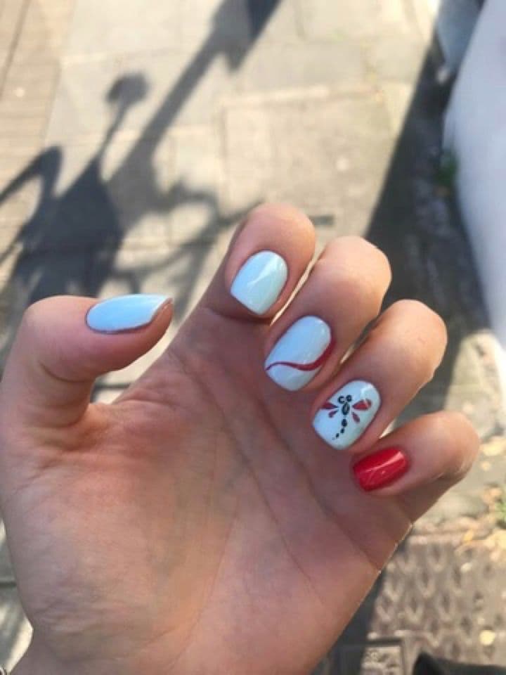Nail Art work by Nata Beauty, permanent makeup studio in Redland, Bristol