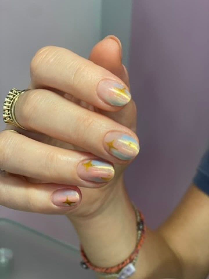 Nail Art work by Nata Beauty, permanent makeup studio in Redland, Bristol