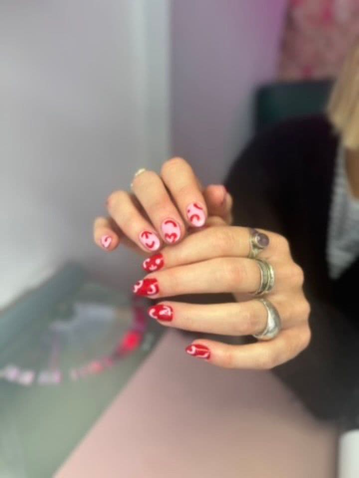 Nail Art work by Nata Beauty, permanent makeup studio in Redland, Bristol