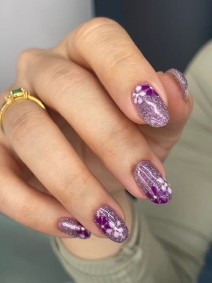 Nail Art work by Nata Beauty, permanent makeup studio in Redland, Bristol