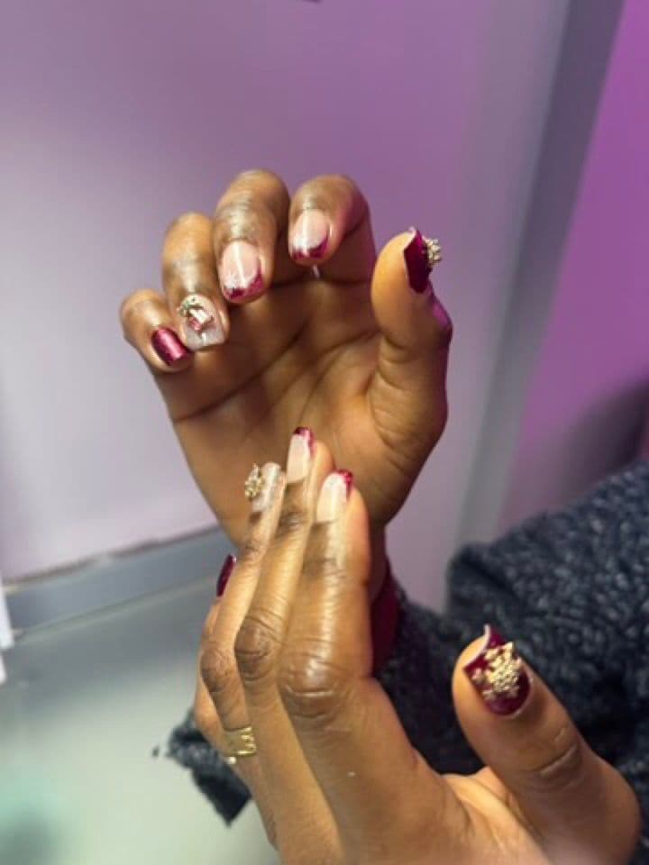 Nail Art work by Nata Beauty, permanent makeup studio in Redland, Bristol