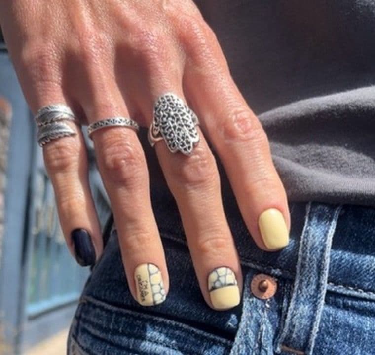 Nail Art work by Nata Beauty, permanent makeup studio in Redland, Bristol