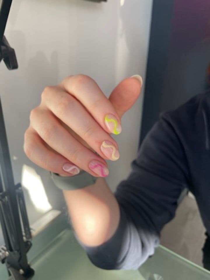 Nail Art work by Nata Beauty, permanent makeup studio in Redland, Bristol