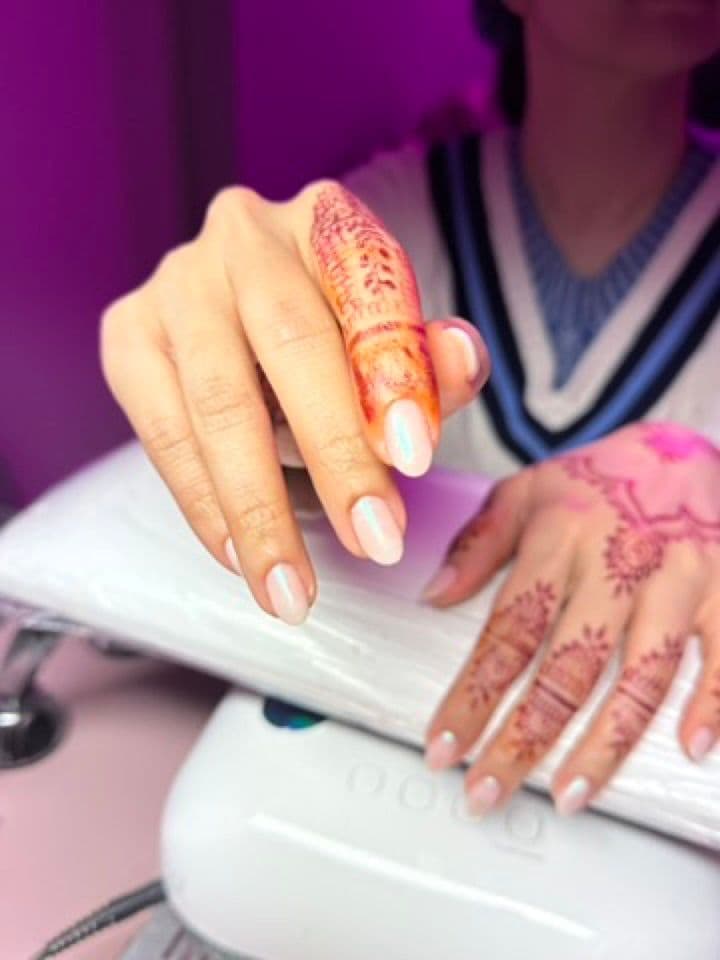 Nail Art work by Nata Beauty, permanent makeup studio in Redland, Bristol