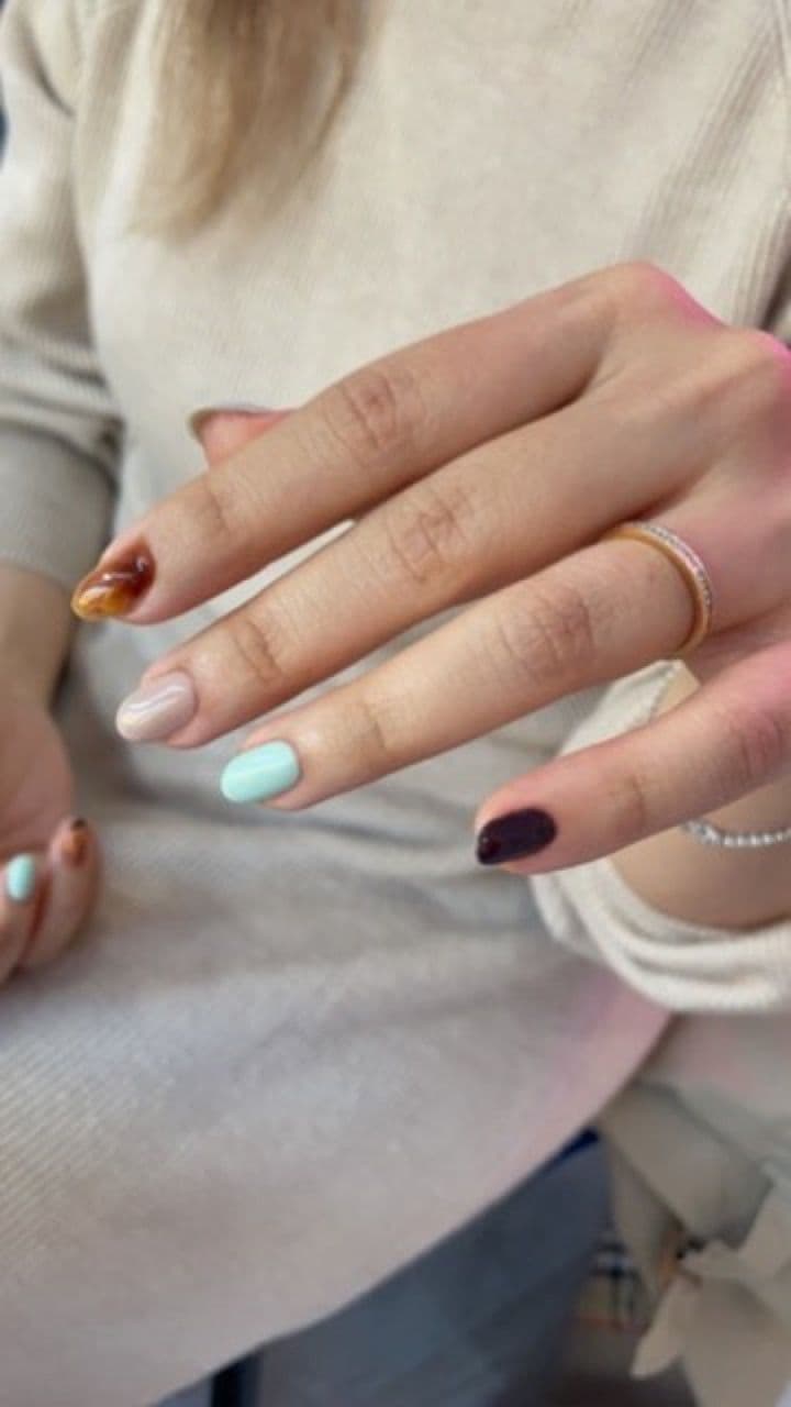Nail Art work by Nata Beauty, permanent makeup studio in Redland, Bristol