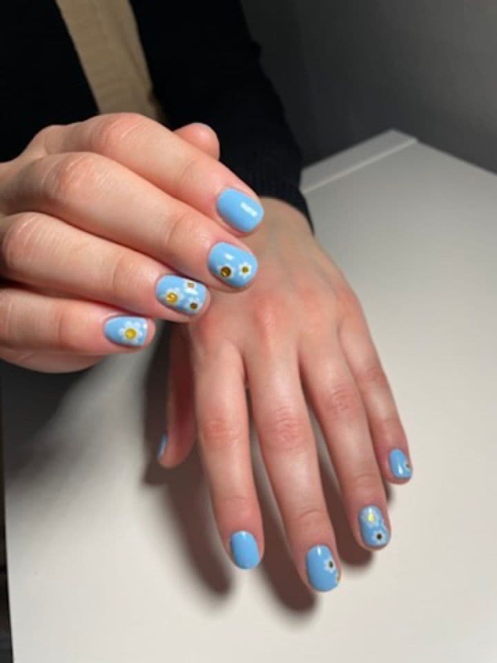 Nail Art work by Nata Beauty, permanent makeup studio in Redland, Bristol