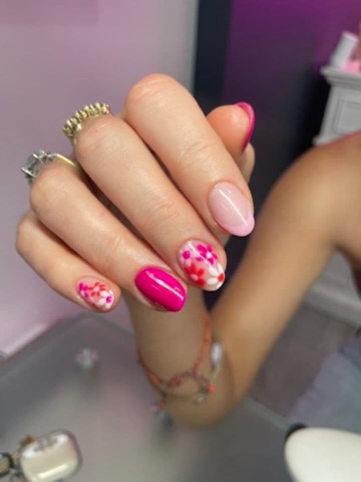 Nail Art work by Nata Beauty, permanent makeup studio in Redland, Bristol