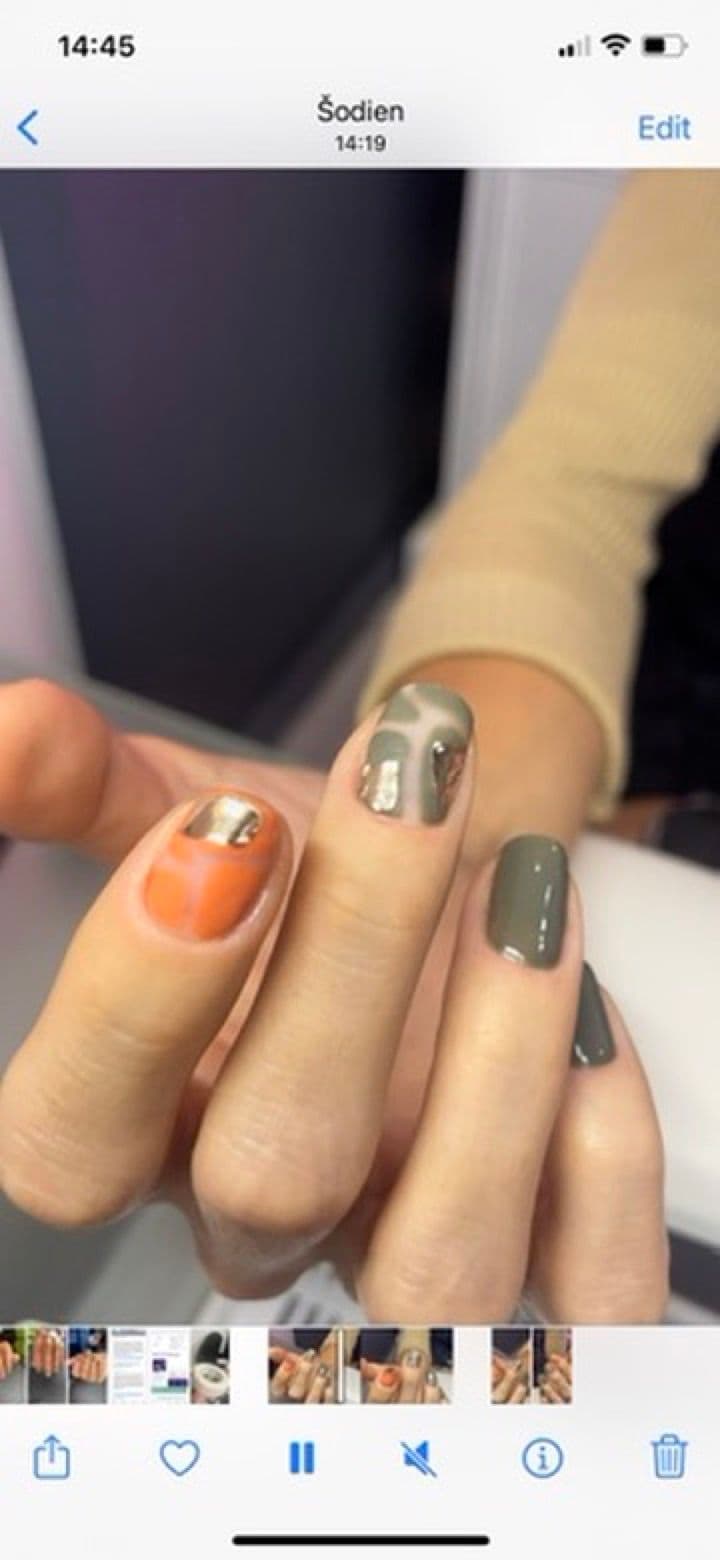 Nail Art work by Nata Beauty, permanent makeup studio in Redland, Bristol