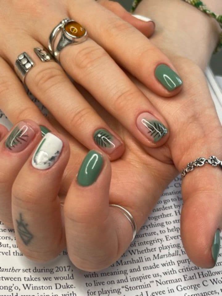 Nail Art work by Nata Beauty, permanent makeup studio in Redland, Bristol
