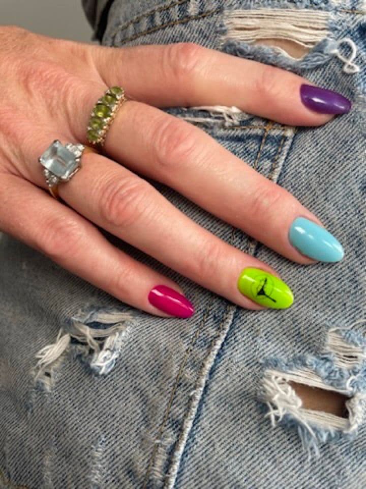 Nail Art work by Nata Beauty, permanent makeup studio in Redland, Bristol