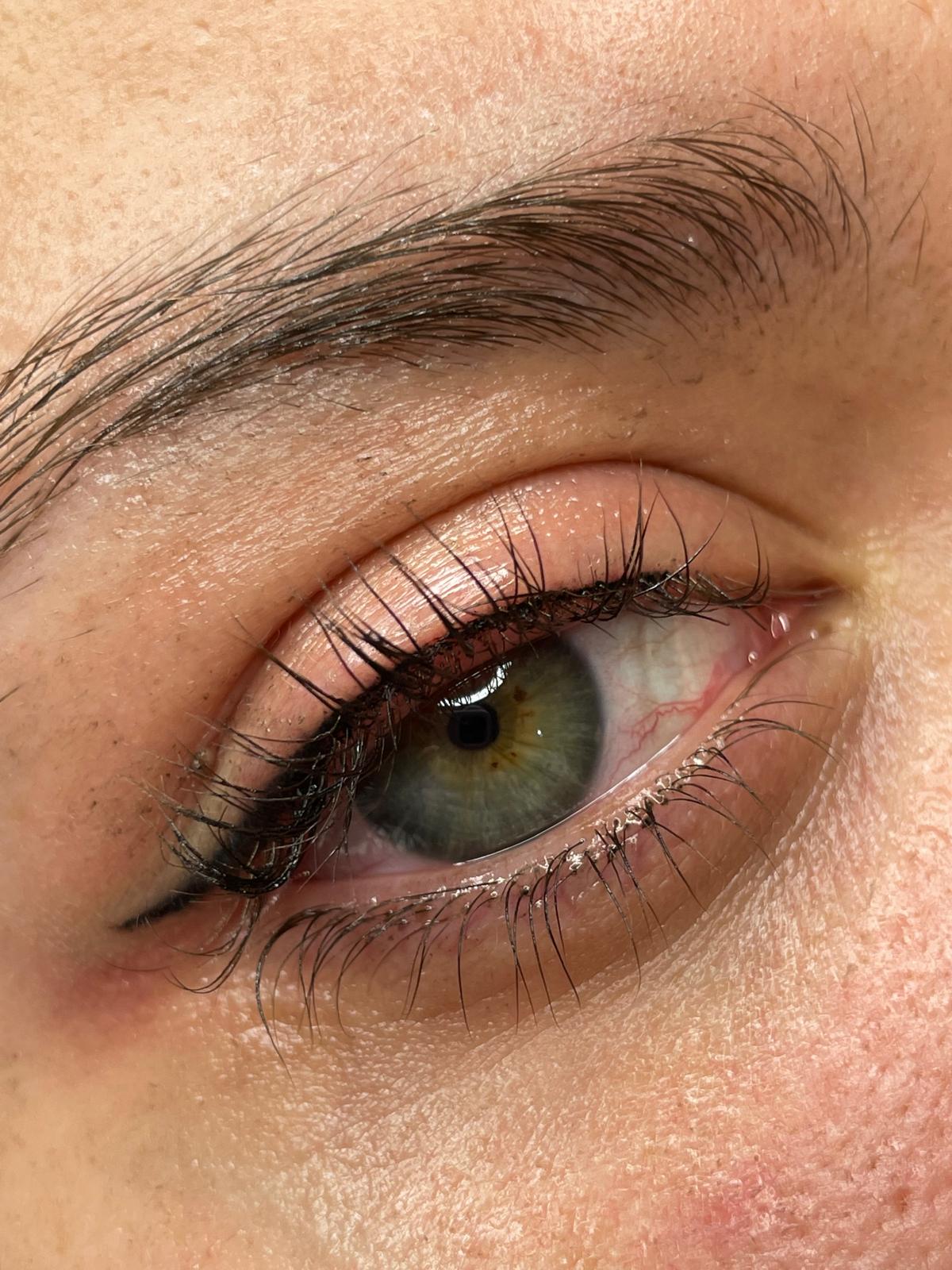 Lash lift and tint by Nata Beauty, Westbury Park client, Bristol